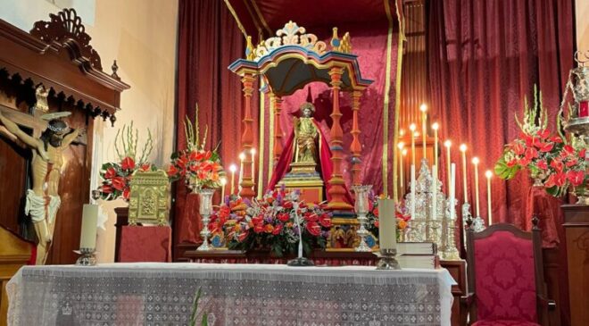San Andrés honra a su patrón con la celebración de la víspera de su día grande